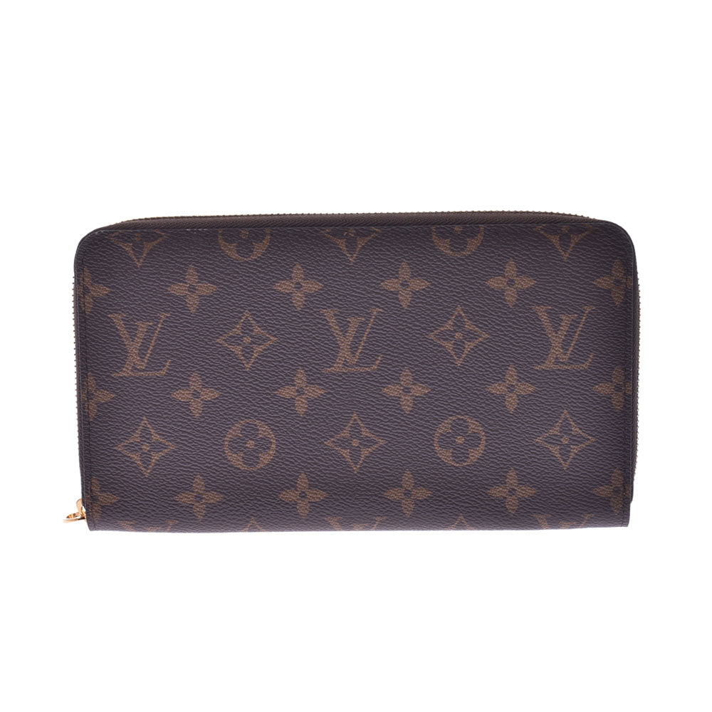 LOUIS VUITTON ルイヴィトン モノグラム ジッピーオーガナイザー ブラウン M62581 ユニセックス 長財布 未使用 