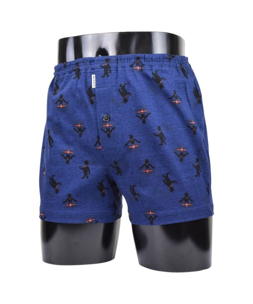 ダックス DAKS トランクス 下着 インナー アンダーウェア パンツ メンズ 前開き M－L ニット メンズ下着 男性 KNIT TRUNKS ネイビー グリ