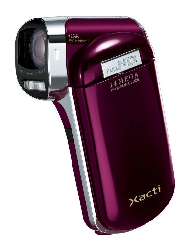 SANYO デジタルムービーカメラ Xacti CG110 レッド DMX-CG110(R)【中古品】