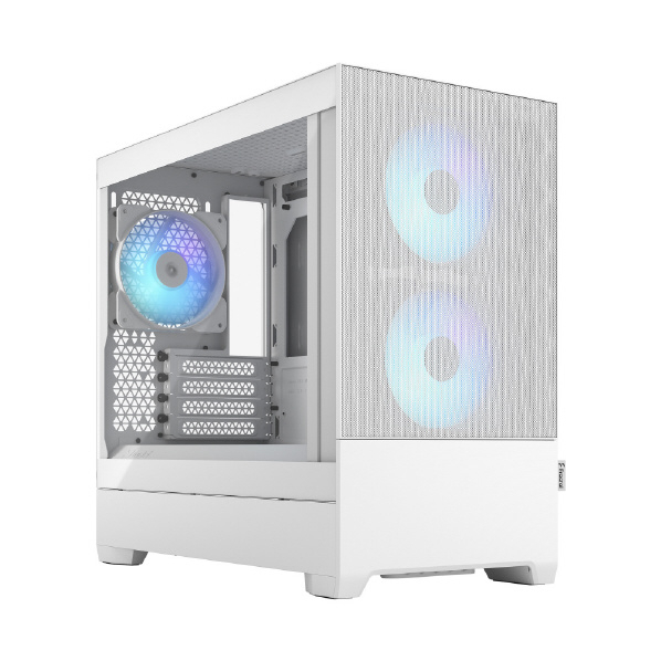 Fractal Design Pop Mini Air RGB White TG Clear Tint ホワイト FD-C-POR1M-01