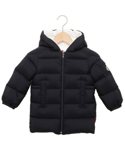 モンクレール ベビー服 マラー ダウンジャケット アウター ネイビー ベビー MONCLER 1C00005 595FD 776