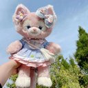 おもちゃ　 ぬいぐるみ用 着せ替え かわいいワンピース30cmTeddyTales40-45cmリンナベル50cmステラ・ルー用コスチューム　ワンピースとリボン　ショルダーバッグの3点セット　青ピンク