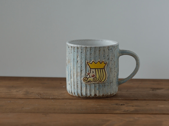 ■king mug 　グレー■