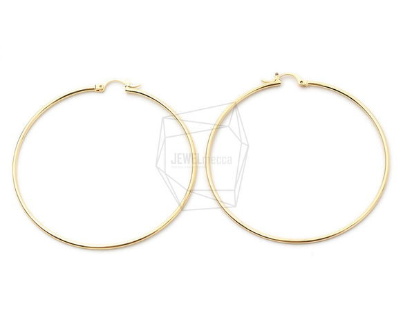 ERG-1520-G【2個入り】ビッグラウンドピアス,Big Round Post  Earring