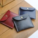 《BRIDLELEATHER》素朴な革のポチ袋　1個 《3colors》