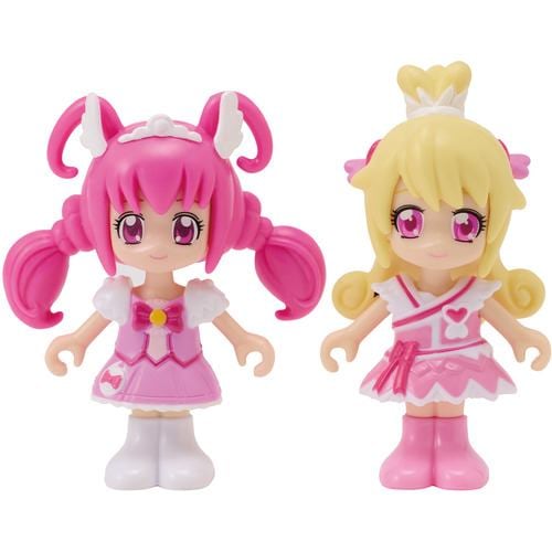 バンダイ プリコーデドール キュアハッピー＆キュアハート