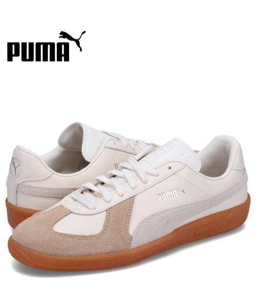 PUMA プーマ スニーカー アーミートレーナー メンズ ARMY TRAINER ベージュ 386607－08