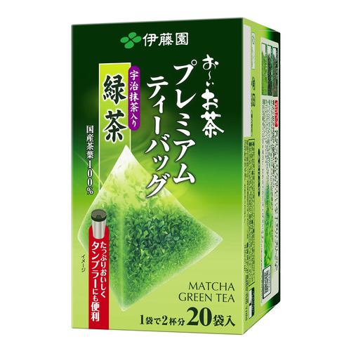 伊藤園 プレミアムティーバッグ宇治抹茶入り緑茶２０袋 36g