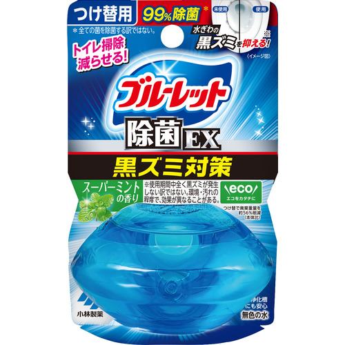 小林製薬 液体ブルーレットおくだけ除菌EXつけ替用スーパーミント 67ml