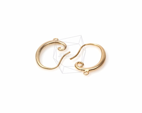 ERG-100-MG【2個入り】シンプルピアスフック,Simple Line Hook Ear Wires