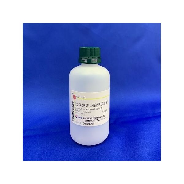 林純薬工業 ヒスタミン検査前処理液 0.1mol/L EDTA-2Na溶液 240mL×4本 440-22654 3-5416-01（直送品）