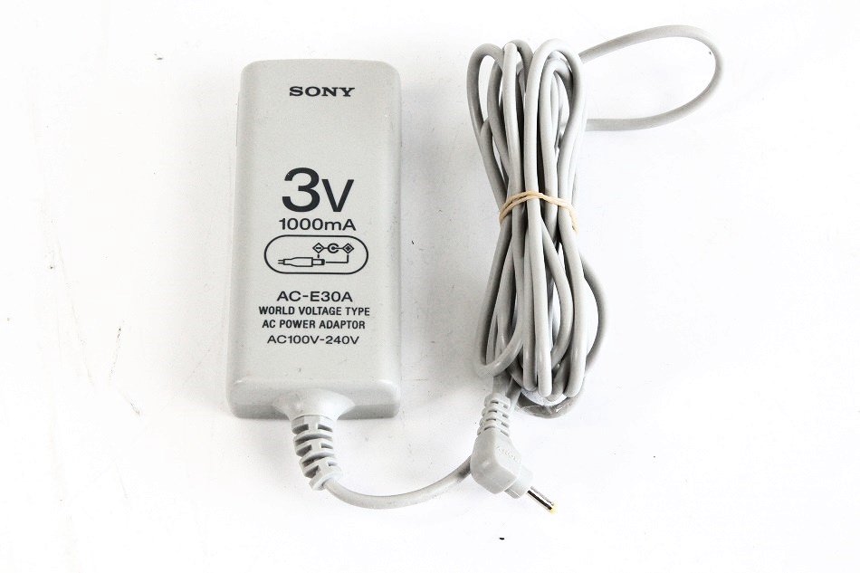 SONY　ACアダプター　AC-E30A 3V 1000mA　【中古品】