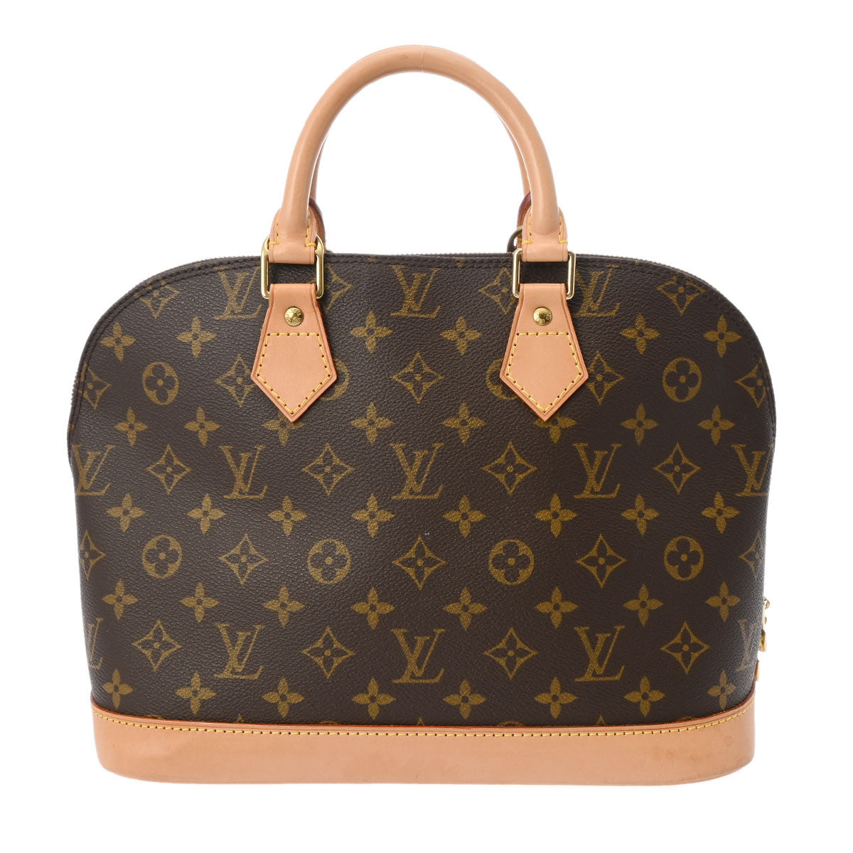 LOUIS VUITTON ルイヴィトン モノグラム アルマ ブラウン M51130 レディース モノグラムキャンバス ハンドバッグ ABランク 中古 