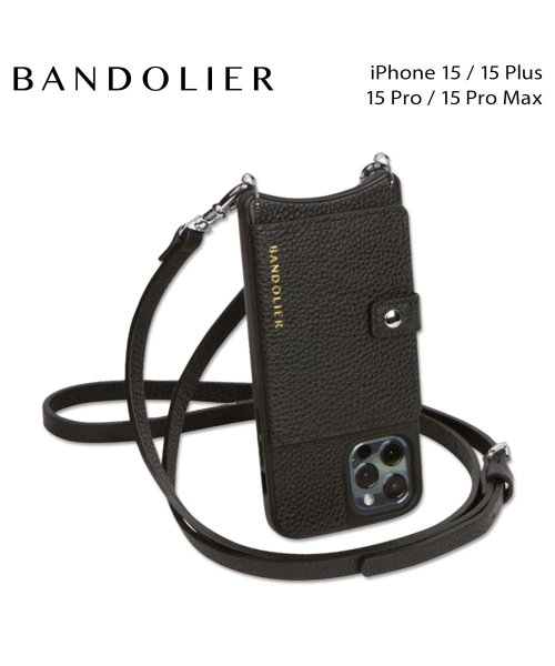 BANDOLIER バンドリヤー iPhone 15 15Pro iPhone 15 Pro Max スマホケース スマホショルダー 携帯 アイフォン メンズ