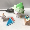 （再販）かぶと大きめ猫さんコンビ受注制作