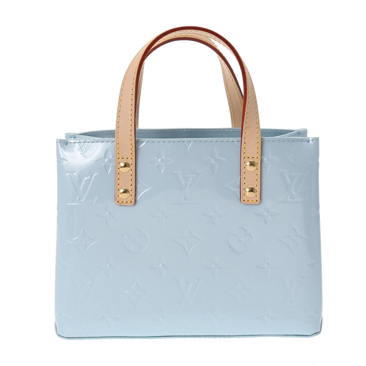 LOUIS VUITTON ルイヴィトン ヴェルニ LVリミックス リード PM スカイ M24144 レディース モノグラムヴェルニ ハンドバッグ 未使用 