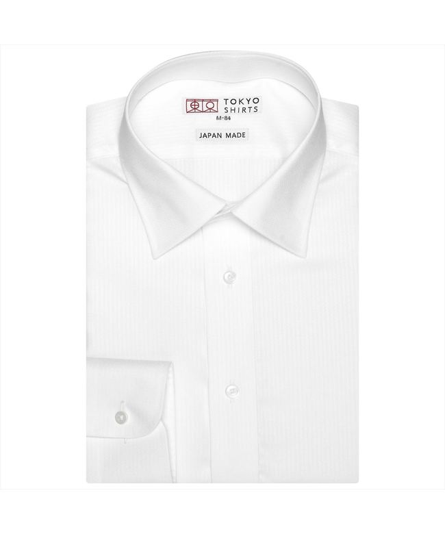 TOKYO SHIRTS/【国産しゃれシャツ】 形態安定 レギュラー 綿100% 長袖ワイシャツ