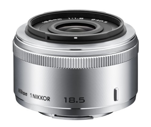 Nikon 単焦点レンズ 1 NIKKOR 18.5mm f/1.8 シルバー ニコンCXフォーマット専用【中古品】