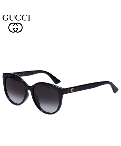 グッチ GUCCI サングラス メンズ レディース アジアンフィット UVカット 紫外線対策 ウェリントン SUNGLASSES ブラック 黒 GG0636SK