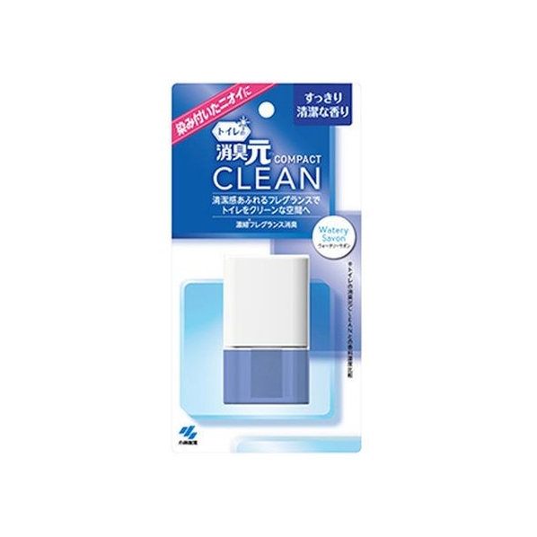 小林製薬 トイレの消臭元 CLEAN COMPACT ウォータリーサボン 54mL FCN3514