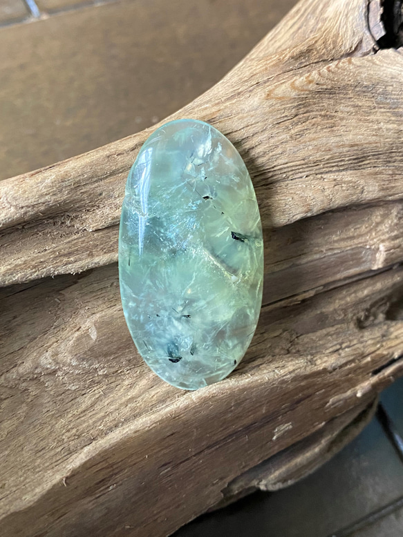 マスカットのジュレ♡ プレナイト 天然石 ルース  Prehnite 01