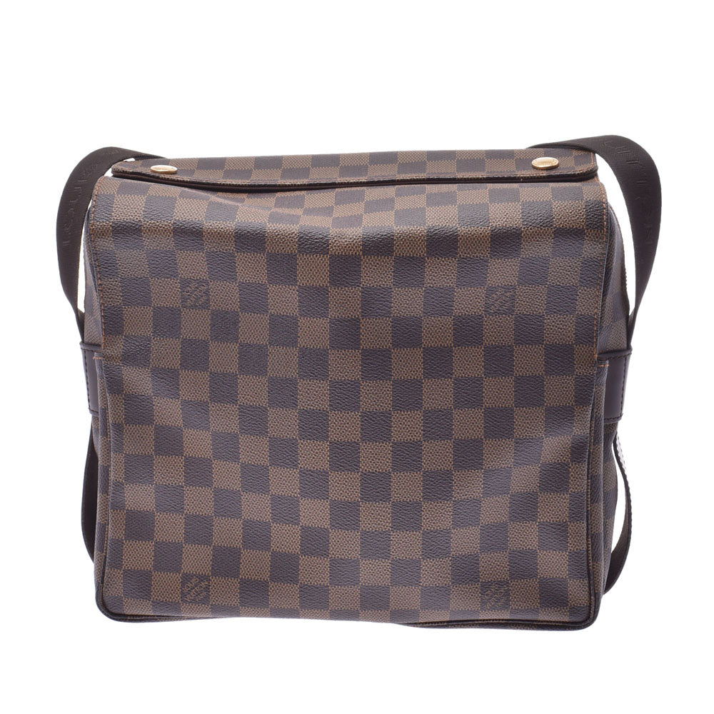 LOUIS VUITTON ルイヴィトン ダミエ ナヴィグリオ  ブラウン N45255 ユニセックス ダミエキャンバス ショルダーバッグ ABランク 中古 