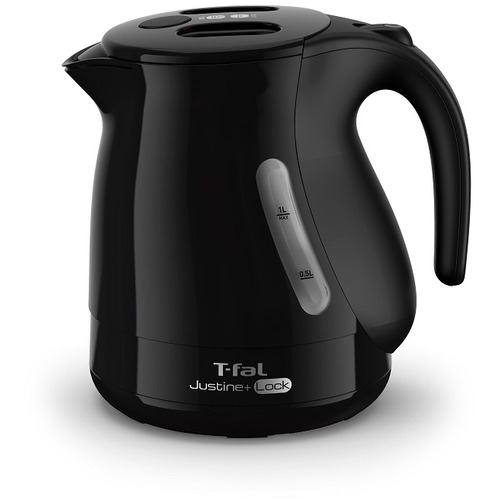 ティファール KO4428JP 電気ケトル ジャスティンプラスロック ブラック1.0L T-faL・ジャスティンプラスロック 1.0L ブラック