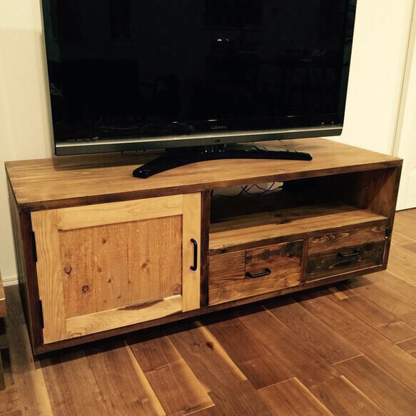 Old Wood TV Board / テレビボード テレビ台 カフェテーブル ナチュラル家具