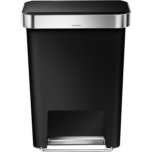 simplehuman（シンプルヒューマン）　プラスチックレクタンギュラ-ステップカン 45L