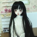 BJD 1/3 1/4  1/6人形 ドール用ウィッグ カツラ 耐熱 ハンドメイドzxww-390