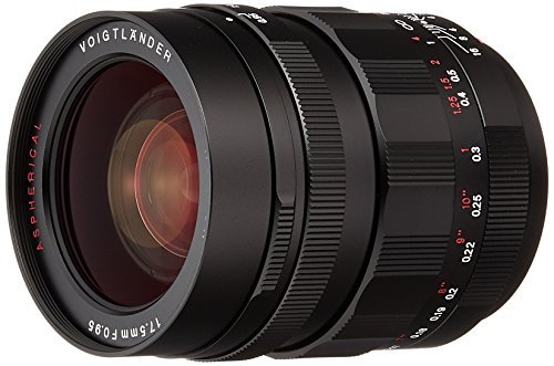 VoightLander 単焦点レンズ NOKTON 17.5mm F0.95 Micro Four Thirds マイクロフォーサーズ対応 17.5F0.95BK【中古品】