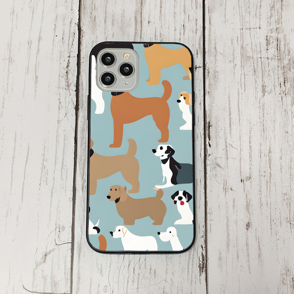 iphonecase27-3_21 iphone 強化ガラス 犬 わんちゃん(ic) アイフォン iface ケース