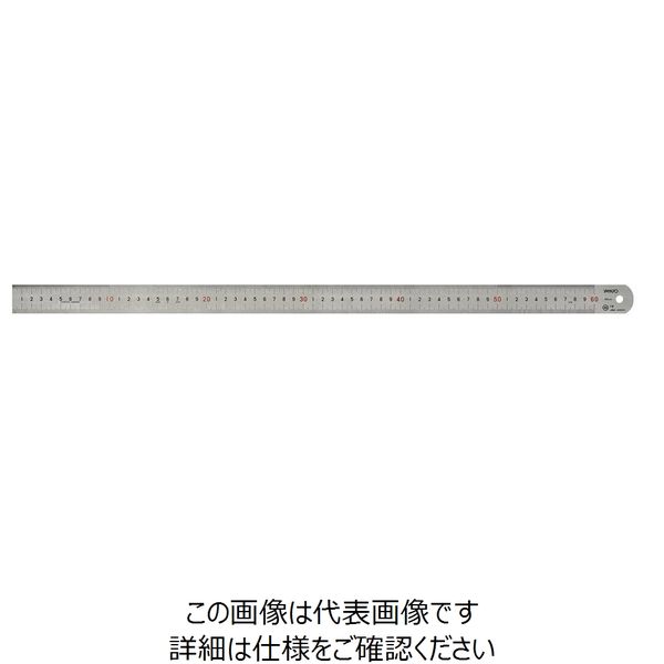 ナリカ 直尺 600mm ステンレス製 A05-1004 1セット(3個)（直送品）