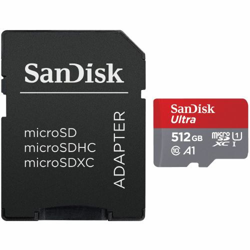 サンディスク サンディスク ウルトラ microSDXC UHS-Iカード 512GB SDSQUAC-512G-JN3MA