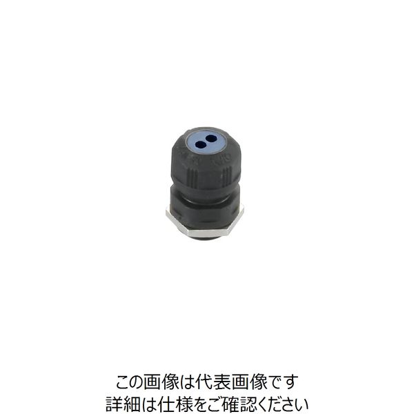 オーム電機 防水キャプコン耐侯性黒 OA-W15M-302E 1袋(20個)（直送品）