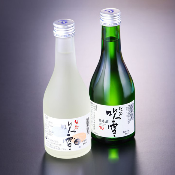 越路吹雪 吟醸酒 純米酒 飲み比べセット 300ml 2本 お酒 日本酒 新潟 高野酒造