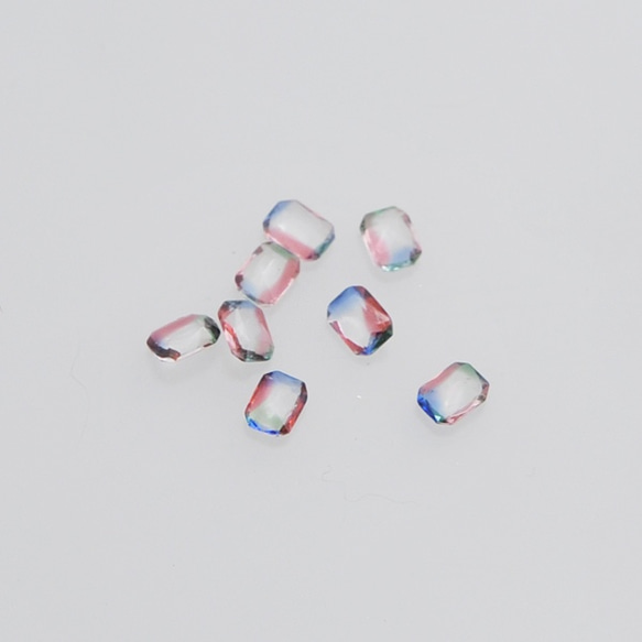 アンティークIris（アイリス）　オクタゴン　8×6mm　台座付き