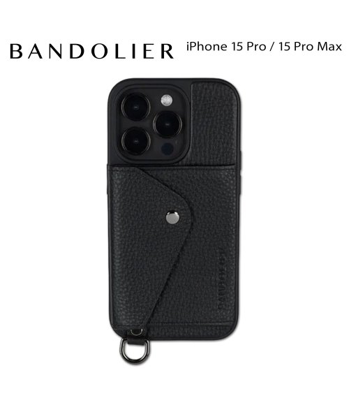 BANDOLIER バンドリヤー iPhone 15Pro iPhone 15ProMax スマホケース スマホケース スマホショルダー 携帯 アイフォン ライ