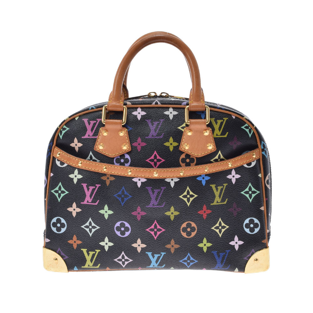 LOUIS VUITTON ルイヴィトン マルチカラー トゥルーヴィル ノワール M92662 レディース モノグラムマルチカラー ハンドバッグ Bランク 中古 