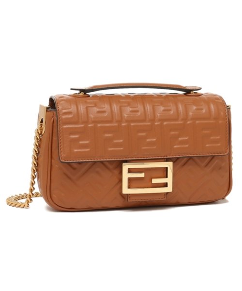 フェンディ ショルダーバッグ ハンドバッグ バゲット ブラウン レディース FENDI 8BR793 AH9C F1C0G