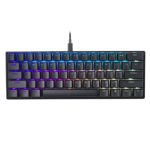 MAD　CATZ S．T．R．I．K．E．6 60% RGB メカニカル USBキーボード ブラック KS63DMUSBL000-0J