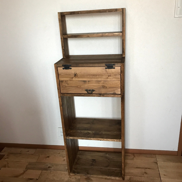 display　shelf　cabinet　ｈ120　Ａ4サイズ収納可/キャビネット/リビング/キッチン/カップボード