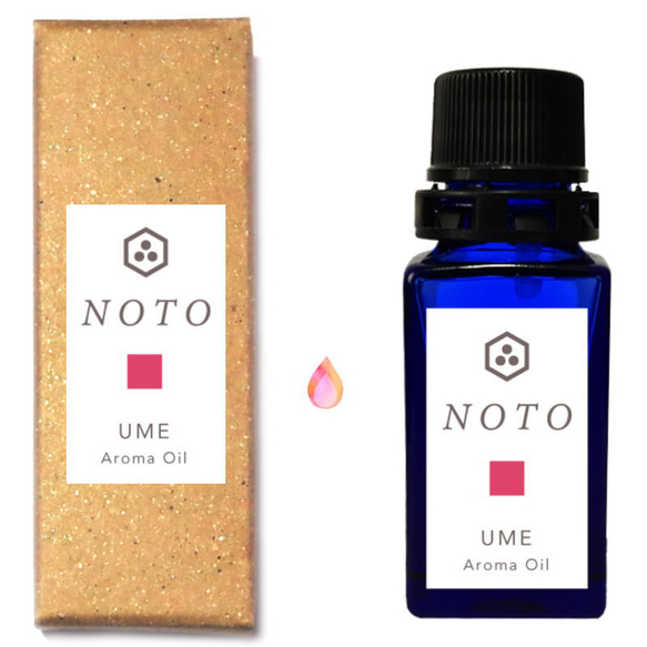 NOTO　梅アロマオイル１０ml　紀州南高梅の梅飴や梅シロップの爽やかな香りを再現