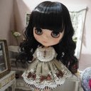 ネオブライス ウィッグ  毛先ゆるフェミウェーブⅡ ブラック 10インチ/ドール Blythe