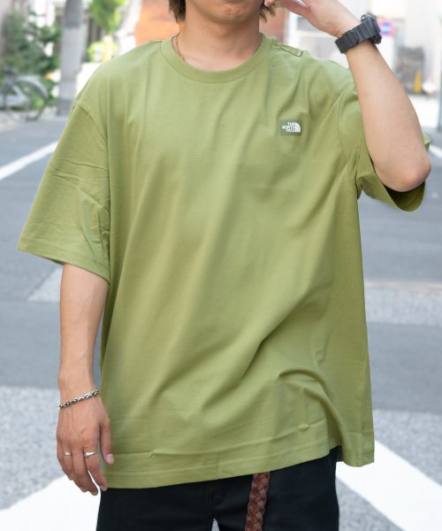 THE NORTH FACE ノースフェイス COTTON OVERFIT Tシャツ カジュアル コットン トップス 半袖 オーバーフィット Sサイズ