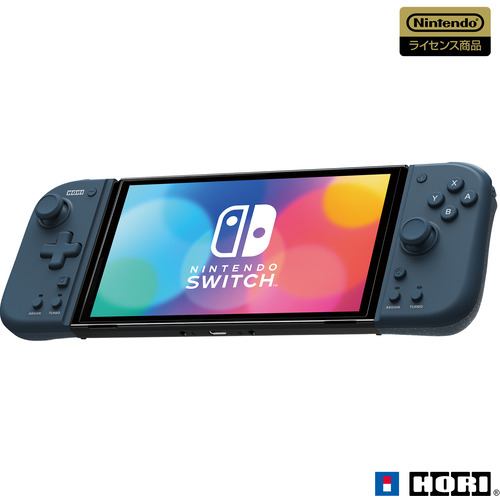 ホリ NSW-397 グリップコントローラー Fit for Nintendo Switch MIDNIGHT BLUE ミッドナイトブルー