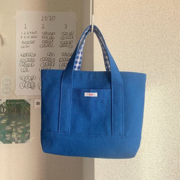 HANPU MINI TOTE ( BLU ) 009-2