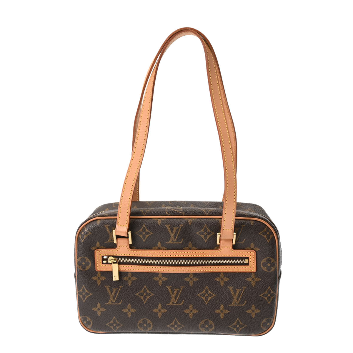 LOUIS VUITTON ルイヴィトン モノグラム シテ MM ブラウン M51182 レディース モノグラムキャンバス ハンドバッグ Aランク 中古 