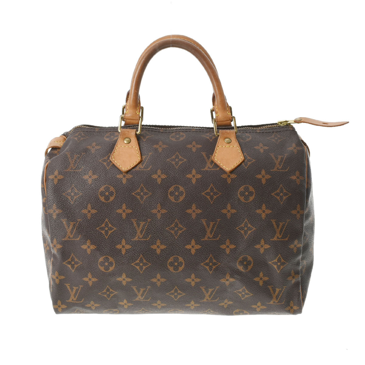 LOUIS VUITTON ルイヴィトン モノグラム スピーディ30 ブラウン M41526 レディース モノグラムキャンバス ハンドバッグ Bランク 中古 