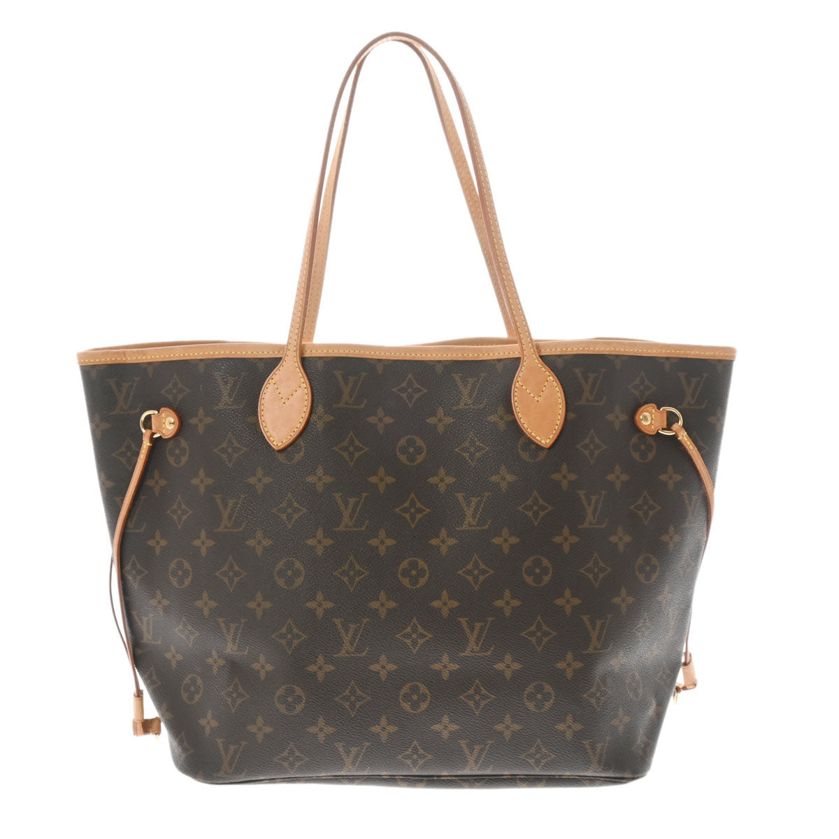 【年末の贈り物】LOUIS VUITTON ルイヴィトン モノグラム ネヴァーフル MM 旧型 ブラウン M40156 レディース モノグラムキャンバス トートバッグ Bランク 中古 